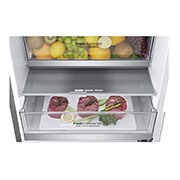 LG Frigorifero Combinato Centum System™ Classe energetica B Maniglie integrate Display interno LED, GBB92STBKP