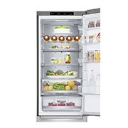 LG Frigorifero Combinato Centum System™ Classe energetica B Maniglie integrate Display interno LED, GBB92STBKP