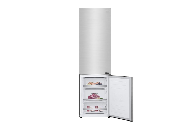 LG Frigorifero Combinato Centum System™ Classe energetica C -20% Maniglie integrate Display esterno LED Door Cooling, GBB92STBQP