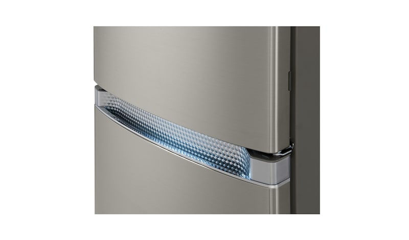 LG Frigorifero Combinato  Maniglie integrate Display esterno LED, GBB930DNQZN