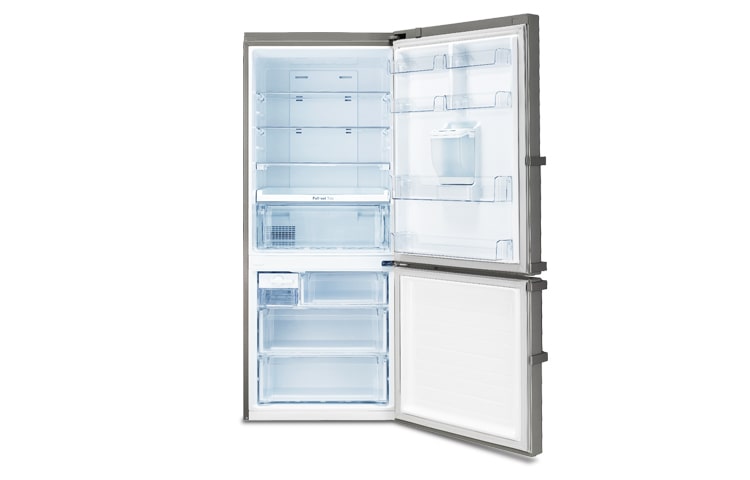 LG Frigorifero Combinato largo 70 cm con Total No Frost in  40% di risparmio energetico con il Compressore Lineare Inverter garantito 10 anni e drink dispenser., GBF548NSDZB
