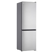 Foto frontale con la porta del freezer aperta