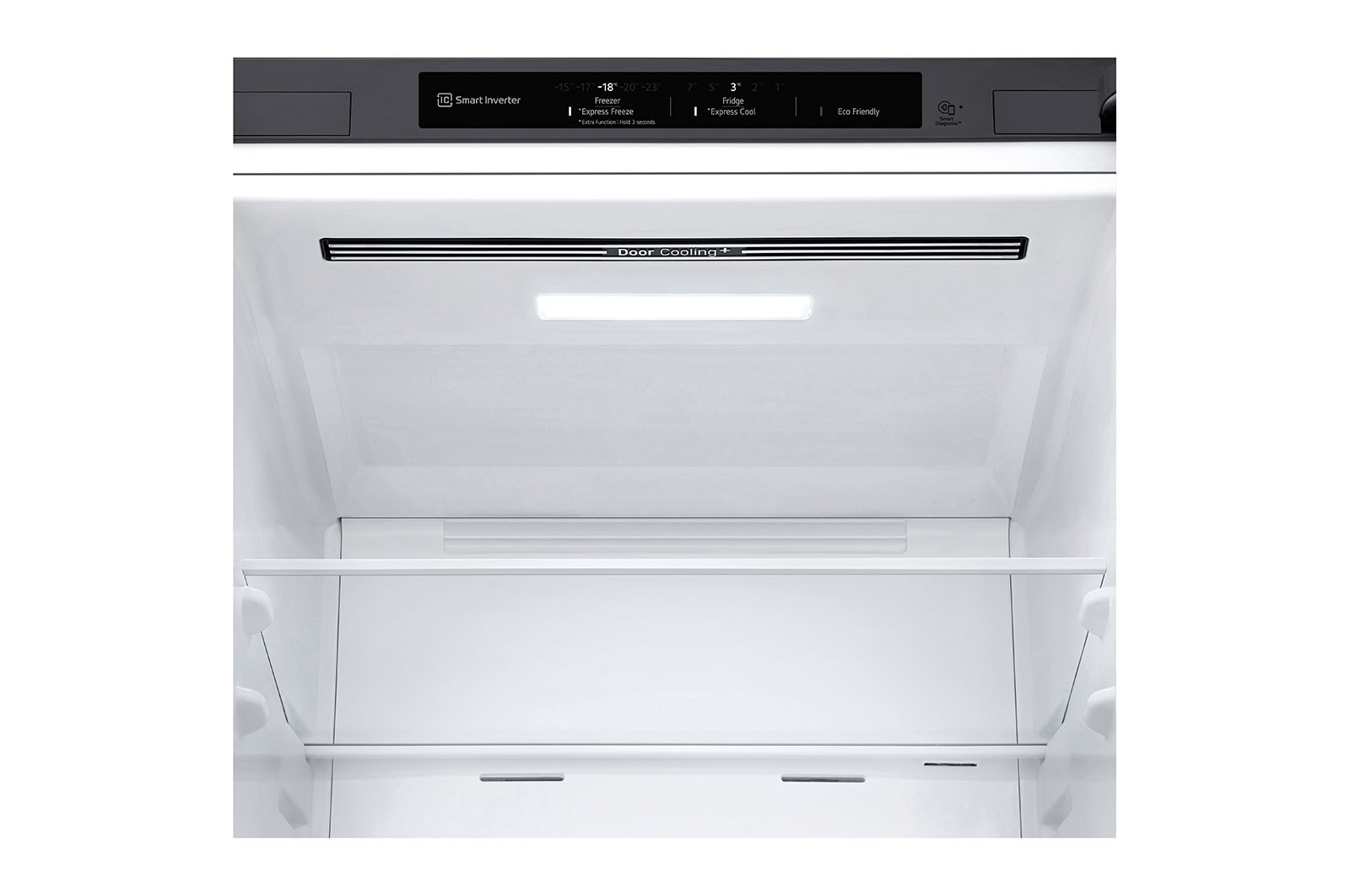 LG Frigorifero combinato | Classe E, 384L | Door & Linear Cooling, Smart Diagnosis, Porte reversibili, No frost | Grafite, GBP32DSLZN