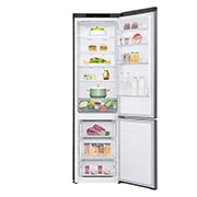 LG Frigorifero combinato | Classe E, 384L | Door & Linear Cooling, Smart Diagnosis, Porte reversibili, No frost | Grafite, GBP32DSLZN