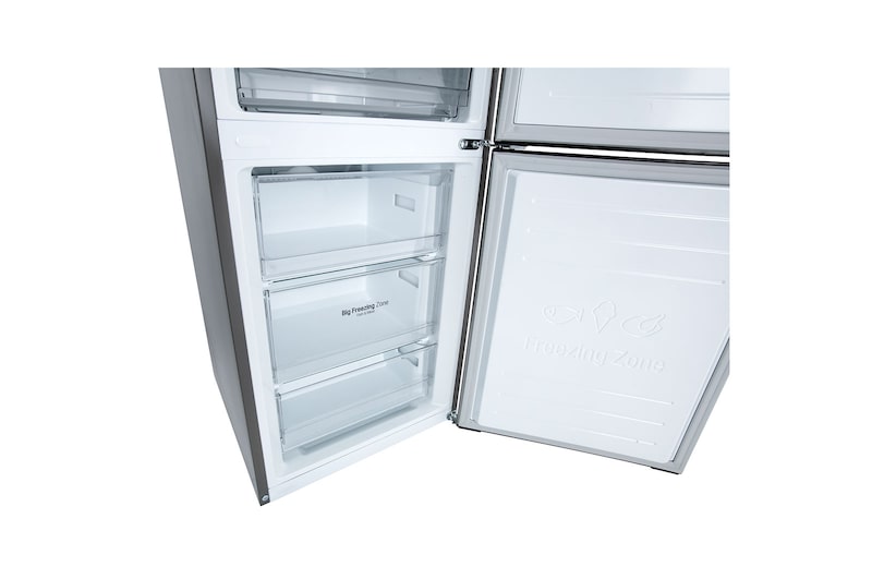 LG Frigorifero Combinato Classe energetica D Maniglie integrate Display interno LED, GBP61DSSFR