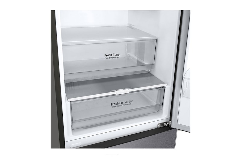 LG Frigorifero Combinato Smart Classe energetica C Maniglie integrate Display interno LED, GBP62DSNCC