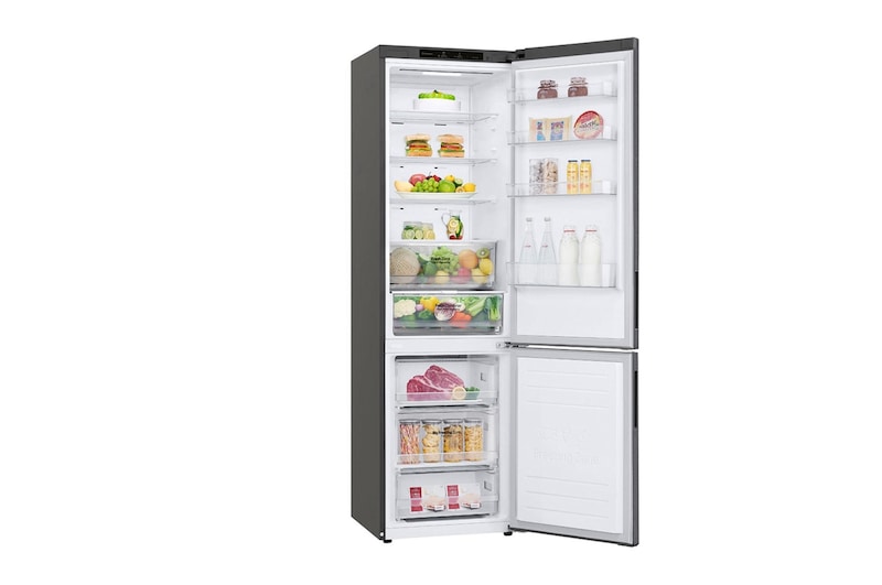 LG Frigorifero Combinato Smart Classe energetica C Maniglie integrate Display interno LED, GBP62DSNCC