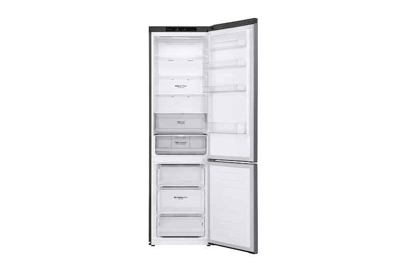LG Frigorifero combinato | Classe C, 384L | Door & Linear Cooling, Fresh Converter, No frost | Inox, GBP62PZNCN1