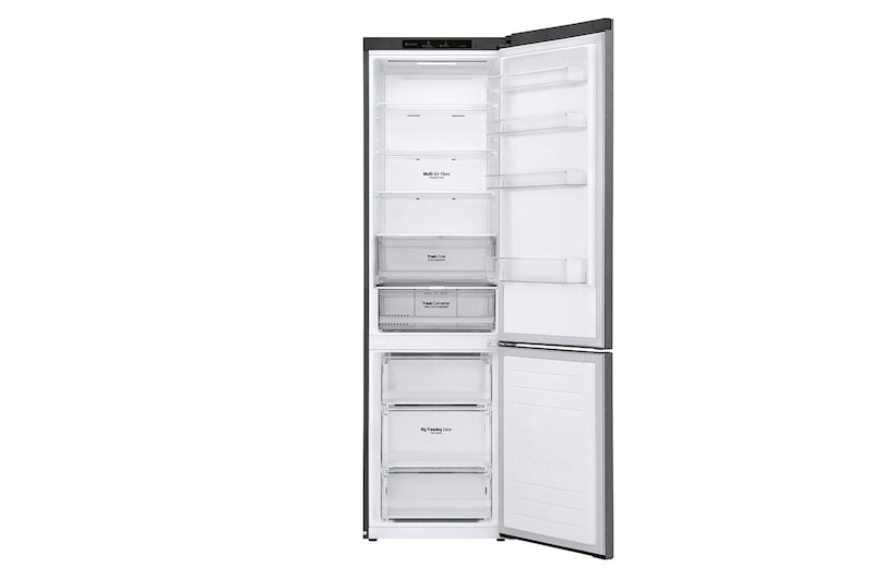 LG Frigorifero combinato | Classe C, 384L | Door & Linear Cooling, Fresh Balancer, Fresh Converter, No frost | Grafite, GBP62DSNCN