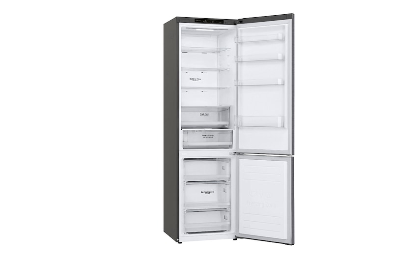 LG Frigorifero combinato | Classe D, 384L | Door & Linear Cooling, Fresh Converter, No frost | Grafite, GBP62DSNGN