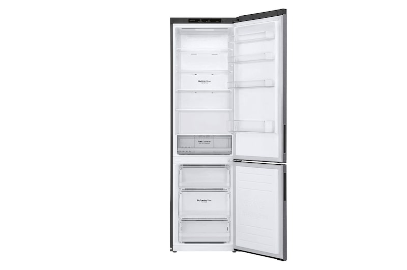 LG Frigorifero combinato | Classe D, 384L | Door & Linear Cooling, Fresh Converter, No frost | Grafite, GBP62DSSGC
