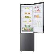 LG Frigorifero combinato | Classe D, 384L | Door & Linear Cooling, Fresh Converter, No frost | Grafite, GBP62DSSGC