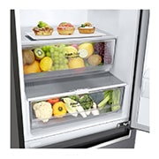 LG Frigorifero Combinato Classe energetica D Maniglie integrate Display esterno LED, GBP62DSXXN