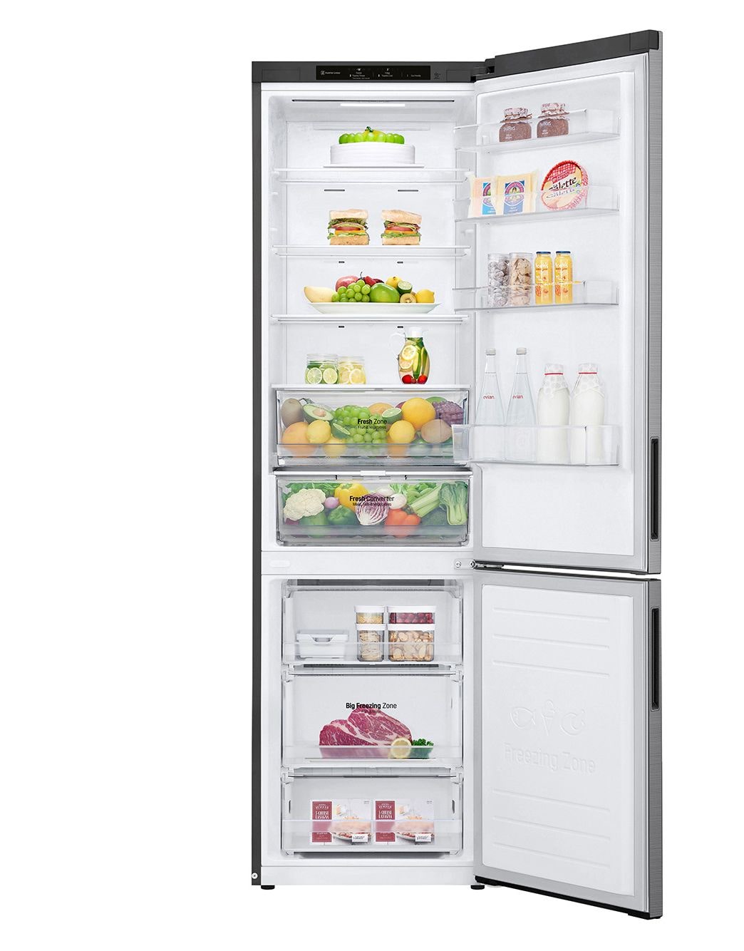 Frigorifero Doppia Porta Total No Frost Con 20% Di Risparmio Energetico. Colore