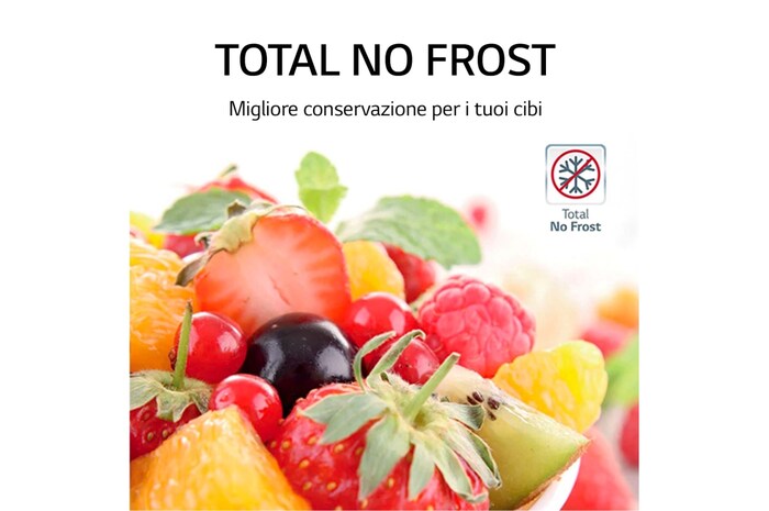 LG Frigorifero combinato | Classe B, 384L | Door & Linear Cooling, Fresh Converter, No frost | Inox, GBP62PZNBC