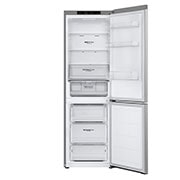 LG Frigorifero combinato | Classe C, 344L | Porte piatte, Door & Linear Cooling, Fresh Converter | Prime Silver, GBV3100CPY