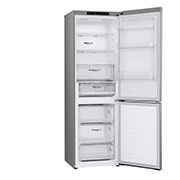 LG Frigorifero combinato | Classe C, 344L | Porte piatte, Door & Linear Cooling, Fresh Converter | Prime Silver, GBV3100CPY