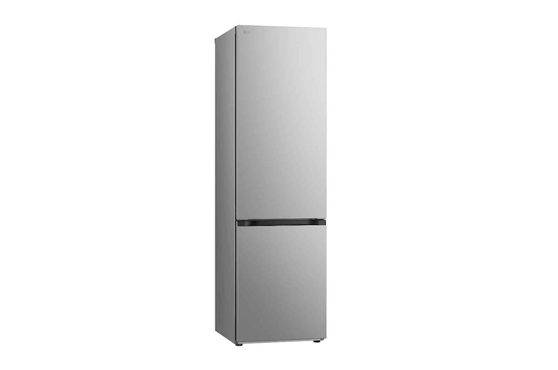 LG Frigorifero combinato | Classe D, 387L | Porte piatte, Door Cooling, Linear Cooling, Fresh Converter, Wine Rack | Argento, GBV3200DPY