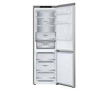 LG Frigorifero combinato | Classe C, 344L | Porte piatte, Metal Fresh, Door&Linear Cooling, Fresh Balancer & Converter | Argento, GBV7180CPY