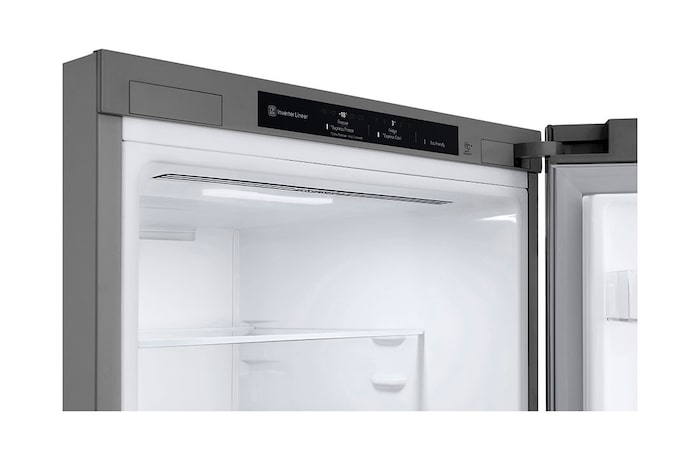 LG Frigorifero combinato | Classe C, 387L | Porte piatte, Metal Fresh, Door&Linear Cooling, Fresh Balancer & Converter | Argento, GBV7280CPY