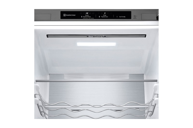 LG Frigorifero combinato | Classe C, 387L | Porte piatte, Metal Fresh, Door&Linear Cooling, Fresh Balancer & Converter | Argento, GBV7280CPY