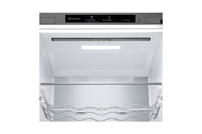 LG Frigorifero combinato | Classe D, 387L | Porte piatte, Metal Fresh, Door&Linear Cooling, Fresh Balancer & Converter | Argento, GBV7280DPY