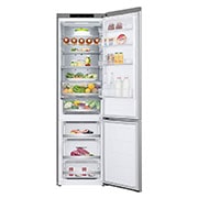 LG Frigorifero combinato | Classe D, 387L | Porte piatte, Metal Fresh, Door&Linear Cooling, Fresh Balancer & Converter | Argento, GBV7280DPY