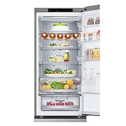 LG Frigorifero combinato | Classe D, 387L | Porte piatte, Metal Fresh, Door&Linear Cooling, Fresh Balancer & Converter | Argento, GBV7280DPY