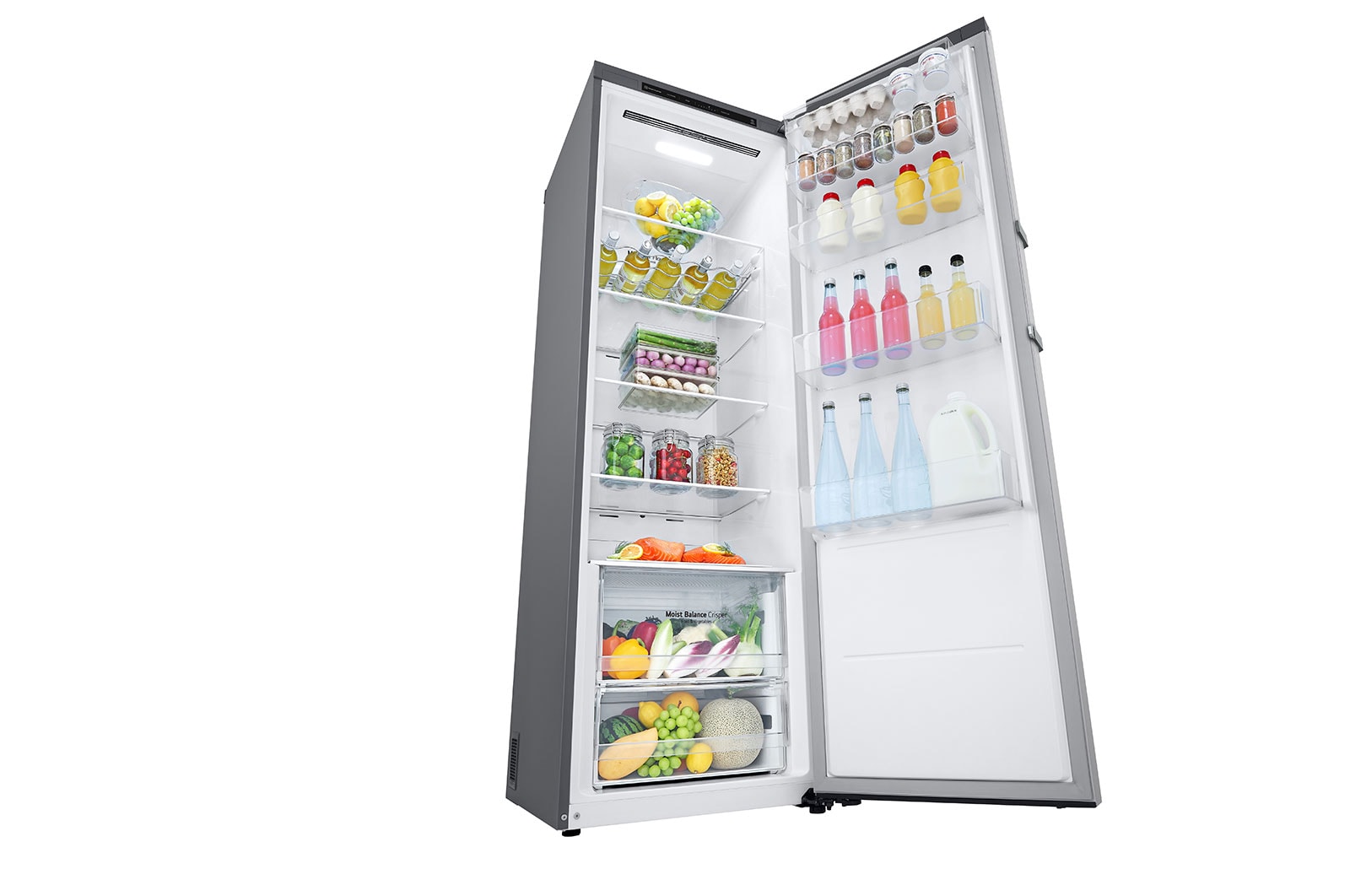 LG Frigorifero componibile Side-by-Side | Classe E, 386L | Door & Linear Cooling, Wine Rack, No frost | Inox, GLT51PZGSZ