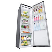 LG Frigorifero componibile Side-by-Side | Classe E, 386L | Door & Linear Cooling, Wine Rack, No frost | Inox, GLT51PZGSZ