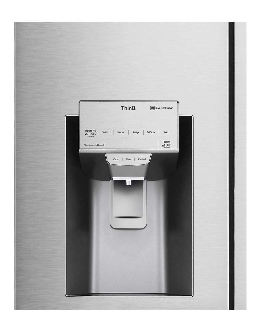 Copridispenser Frigorifero GE - Grigio Grafite - Compatibile Con WR55X34887 / WR55X35745 - OEM Nuovo