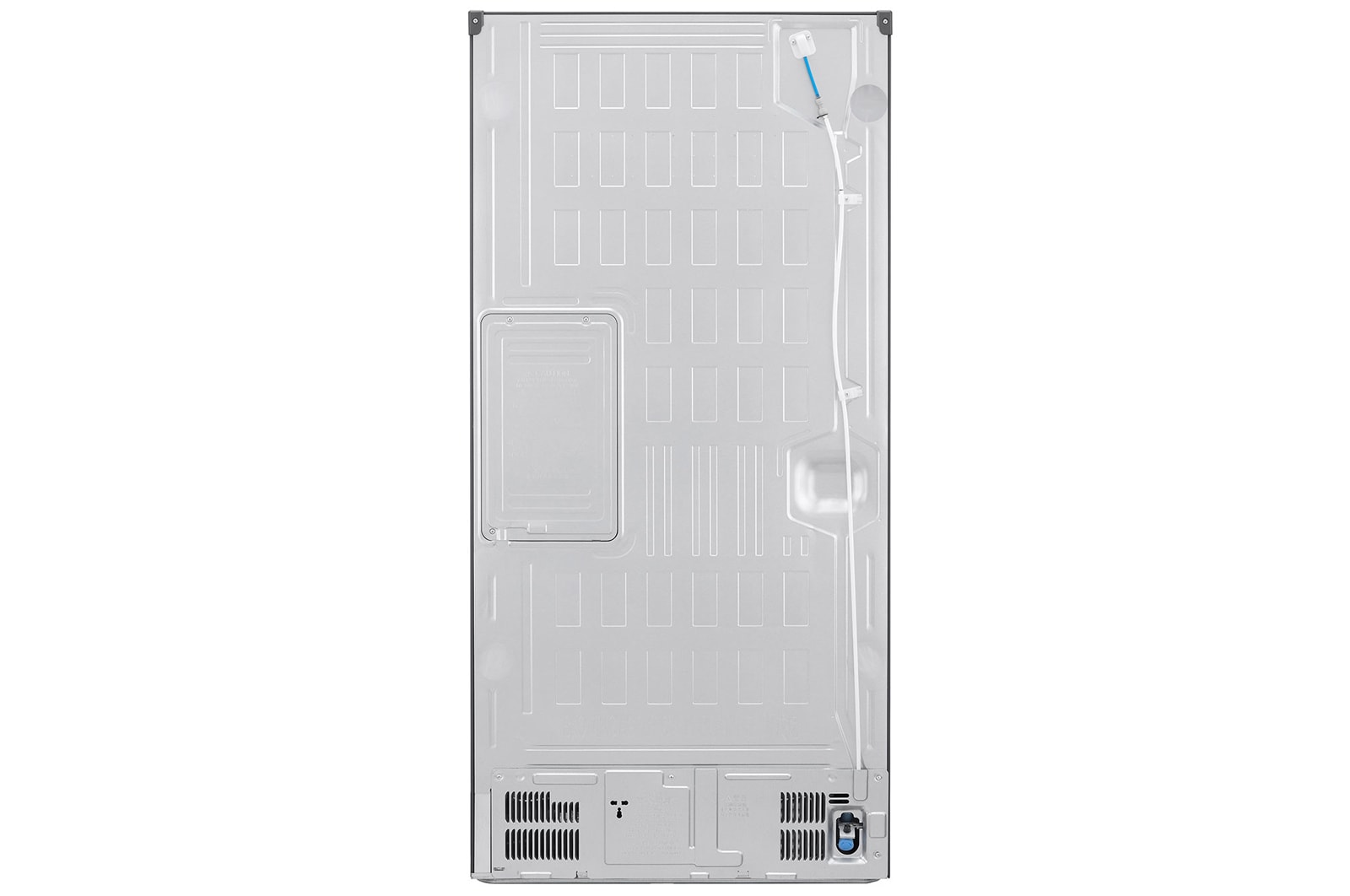LG Frigorifero Multidoor Slim | Classe F, 517L | Freezer a cassetti, Wi-Fi, Dispenser con allaccio, UVnano, No frost | Inox, GML643PZ6F