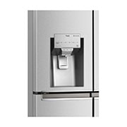 LG Frigorifero Multidoor | Classe E, 641L | Wi-Fi, Dispenser con allaccio, UVnano, Metal Fresh, No frost | Noble Steel, GML945NS9E
