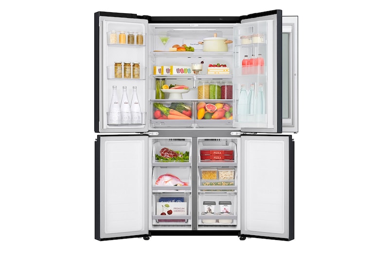 LG Frigorifero Smart Multidoor InstaView™ 5 porte Classe energetica F Door-in-Door™, GMQ844MCKV