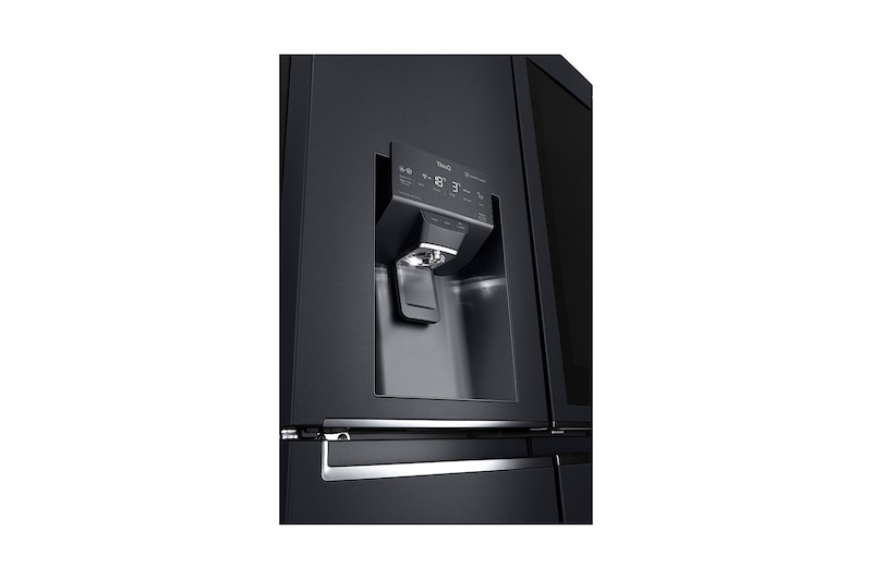 LG 638L Multidoor Frigorifero con Dispenser Acqua e Ghiaccio - Nero, GMX945MC9F