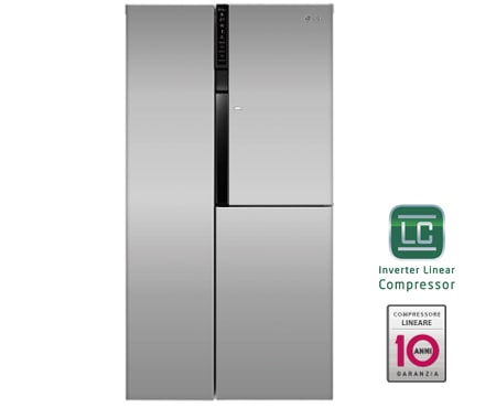 Cestini Porta Frigo Laterali LG Per Frigorifero LSXS26366S – Usati, Bianco