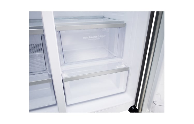 LG Frigorifero Side-by-Side,  con Compressore Lineare Inverter garantito 10 anni., GS9366PZYZL