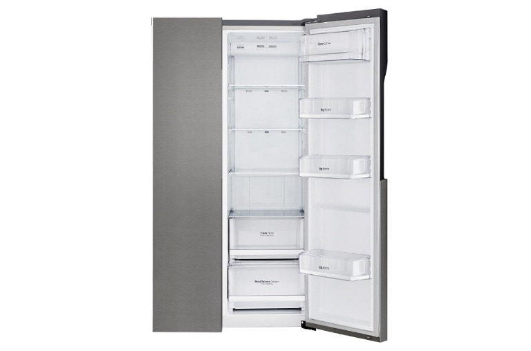 LG Frigorifero Side by Side, Total No Frost, Display esterno LED, GSB360BASZ
