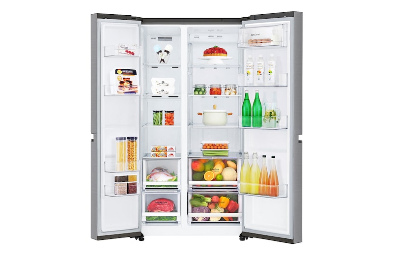 LG Frigorifero Smart Side-By-Side Classe energetica F, GSB760PZXV