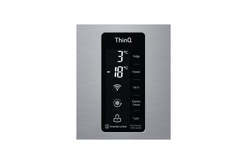 LG Frigorifero Smart Side-By-Side Classe energetica F, GSB760PZXV