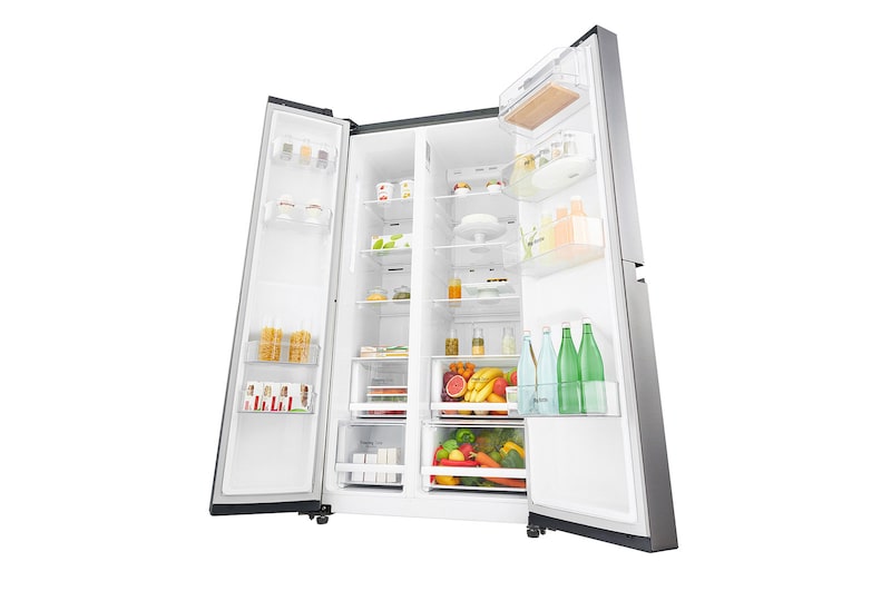 LG Frigorifero Side-By-Side Mega capacità Classe energetica F, GSB760PZXZ