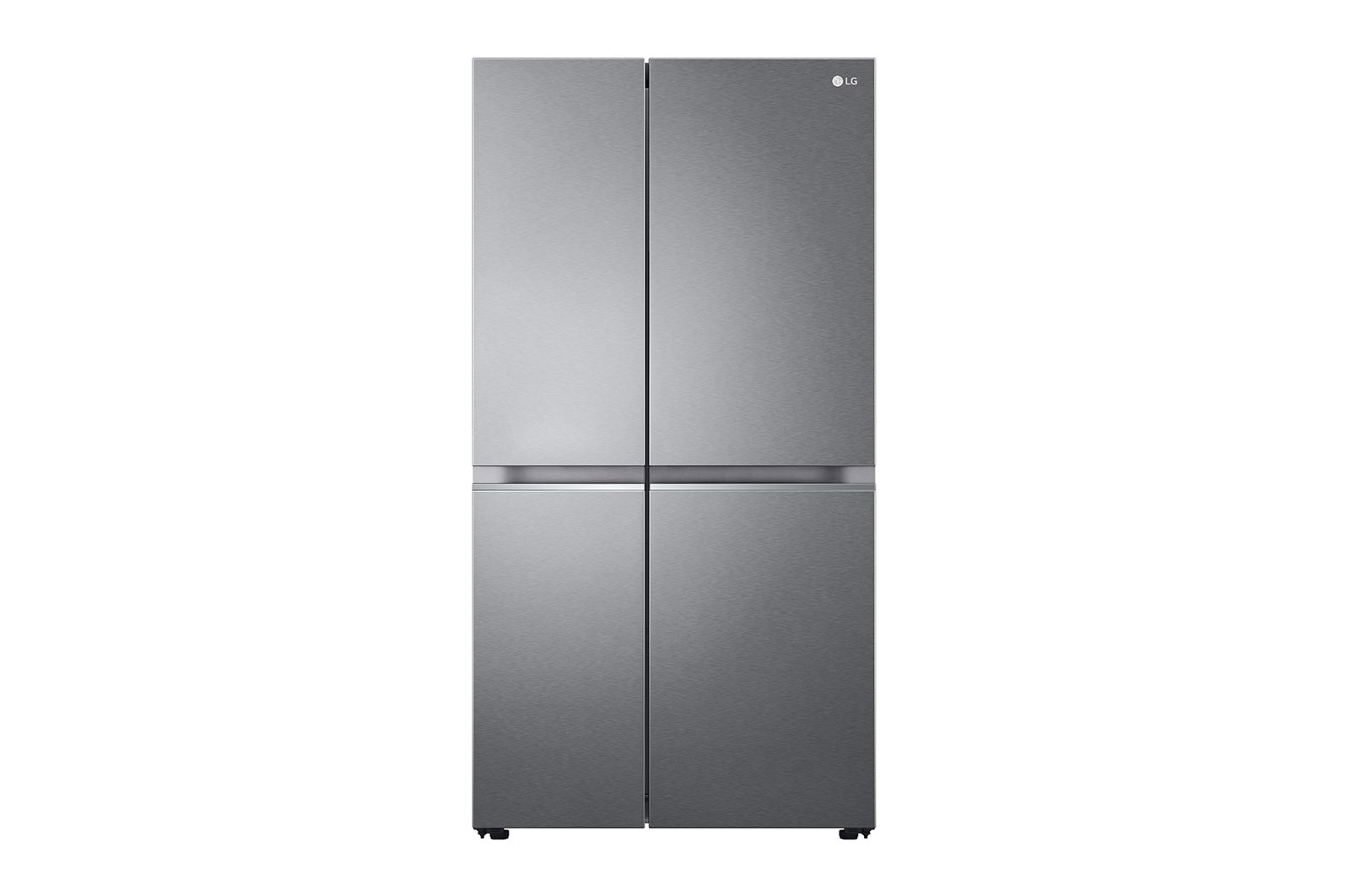 LG Frigorifero Side-by-Side | Classe F, 655L | Door & Linear Cooling, No frost, Compressore Smart Inverter | Grafite, GSBV70DSTM