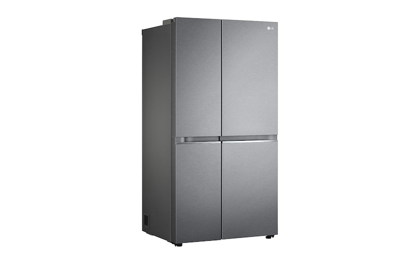 LG Frigorifero Side-by-Side | Classe F, 655L | Door & Linear Cooling, No frost, Compressore Smart Inverter | Grafite, GSBV70DSTM