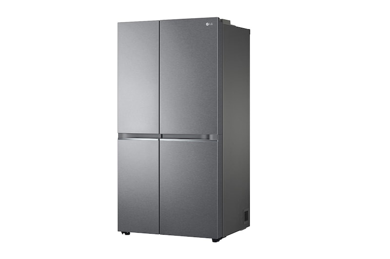 LG Frigorifero Side-by-Side | Classe F, 655L | Door & Linear Cooling, No frost, Compressore Smart Inverter | Grafite, GSBV70DSTM