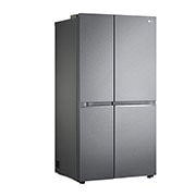 LG Frigorifero Side-by-Side | Classe F, 655L | Door & Linear Cooling, No frost, Compressore Smart Inverter | Grafite, GSBV70DSTM