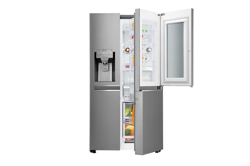 LG Frigorifero Smart Side-By-Side InstaView™ Classe energetica F Door-in-Door™ No Allaccio rete idrica, GSI961PZAZ