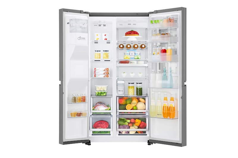 LG Frigorifero Smart Side-By-Side InstaView™ Classe energetica F Door-in-Door™ No Allaccio rete idrica, GSI961PZAZ