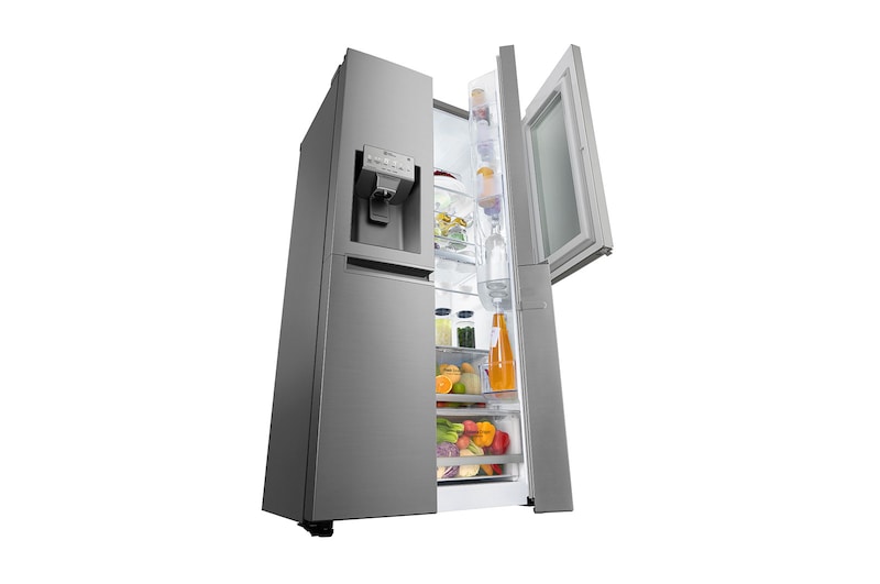 LG Frigorifero Smart Side-By-Side InstaView™ Classe energetica F Door-in-Door™ No Allaccio rete idrica, GSI961PZAZ