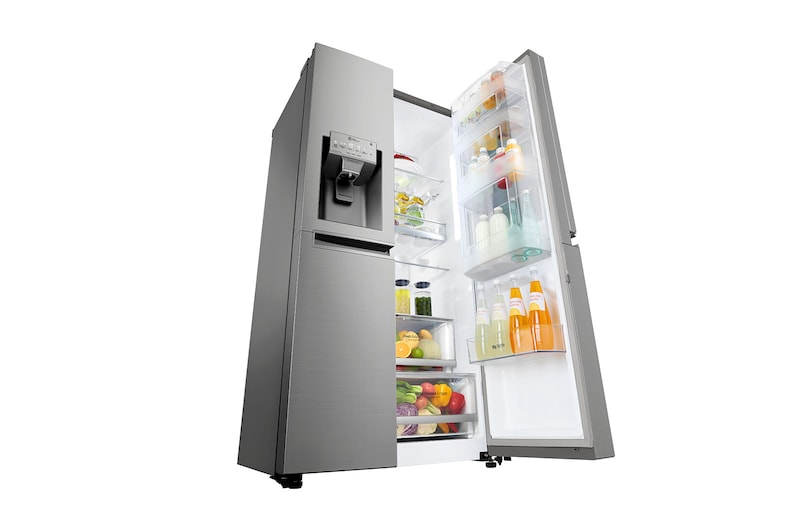 LG Frigorifero Smart Side-By-Side InstaView™ Classe energetica F Door-in-Door™ No Allaccio rete idrica, GSI961PZAZ