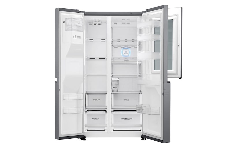 LG Frigorifero Smart Side-By-Side InstaView™ Classe energetica F Door-in-Door™ No Allaccio rete idrica, GSI961PZAZ